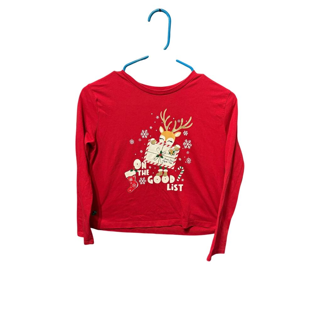 $5/15“On the Good List” Christmas LS - L (10-12)